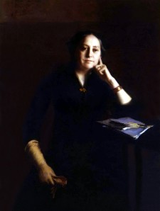 Claire HILDEBRANDT, Portrait de Henriette Guizot-de Witt, huile sur toile, 1889, Collection particulière. Photo François Louchet. Claire HILDEBRANDT, Portrait de Henriette Guizot-de Witt, huile sur toile, 1889, Collection particulière. Photo François Louchet.