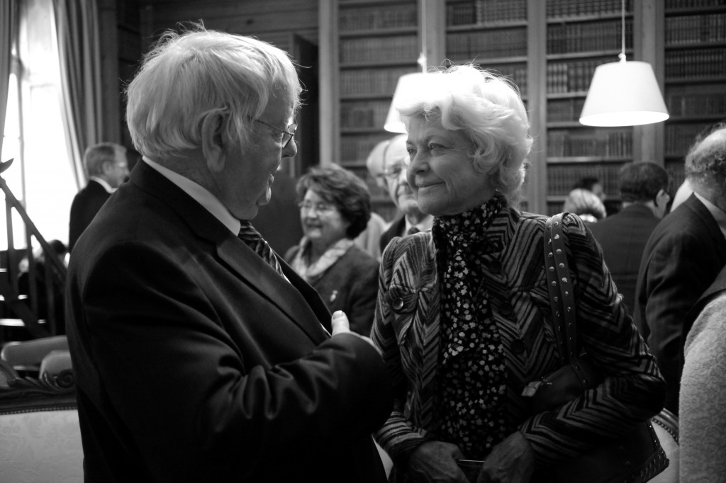Anne d'Ornano, Première Vice-présidente du Conseil général du Calvados et André Ledran, conseiller général du Calvados, maire de Ouistreham. © François Louchet Anne d'Ornano, Première Vice-présidente du Conseil général du Calvados et André Ledran, conseiller général du Calvados, maire de Ouistreham. © François Louchet