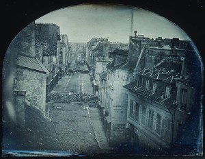 Barricades rue Saint-Maur. Avant l'attaque, 25 juin 1848. Après l’attaque, 26 juin 1848. © Photo RMN-Grand Palais - H. Lewandowski Barricades rue Saint-Maur. Avant l'attaque, 25 juin 1848. Après l’attaque, 26 juin 1848. © Photo RMN-Grand Palais - H. Lewandowski